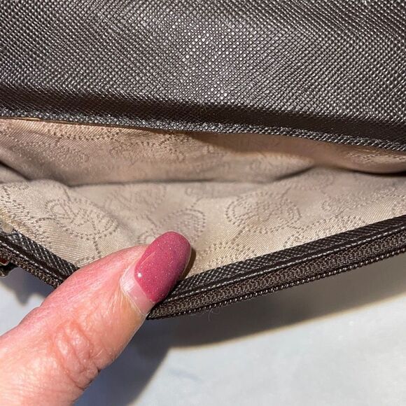 Michael Kors Initial Wristlet/Walker. Size Small. Brown/Tan‎ - Picture 5 of 8